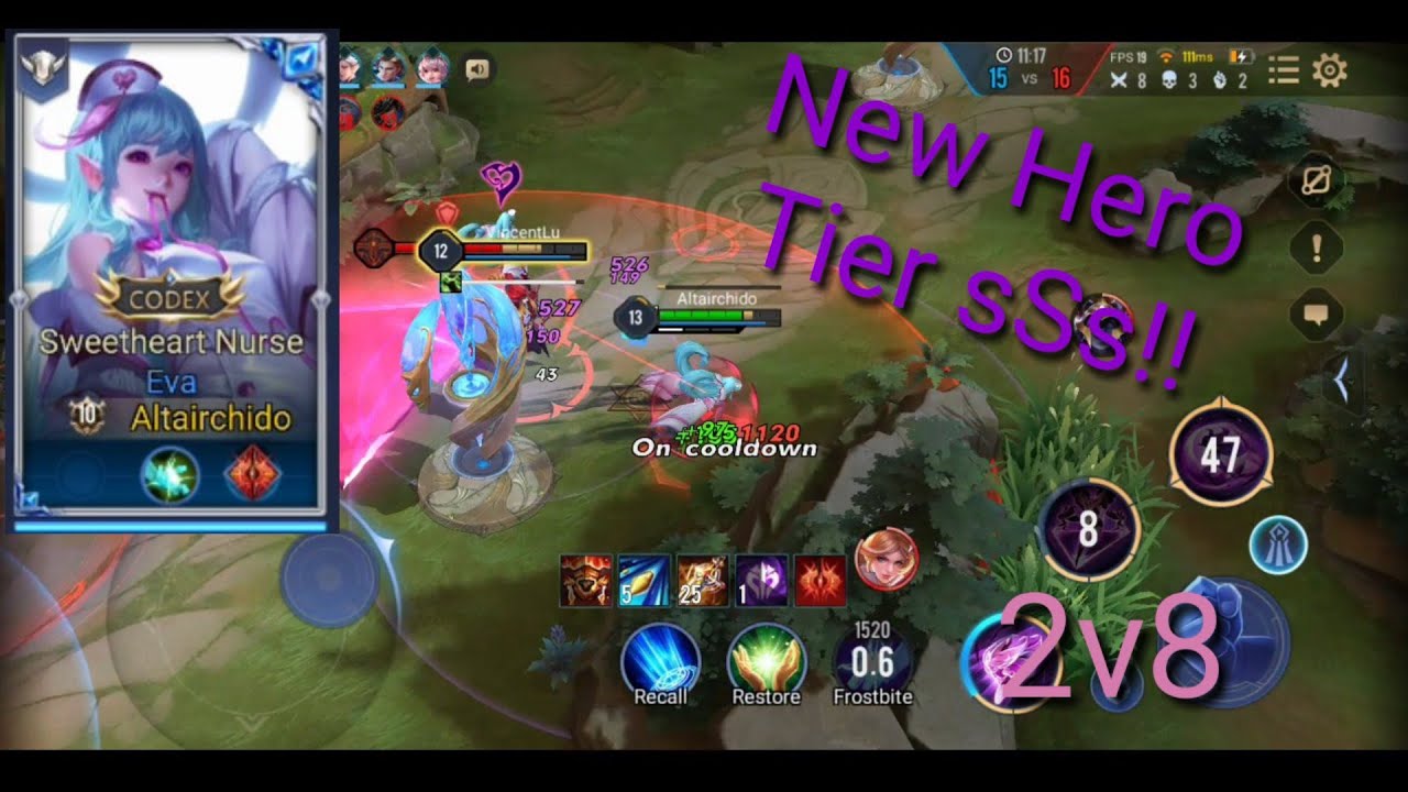 New hero Eva (Broken) | Arena of Valor | AoV