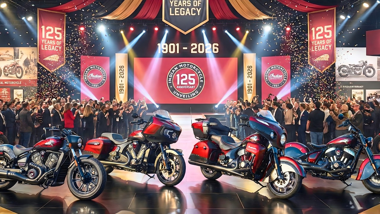 2026 Indian Chief Vintage, Scout Bobber, Challenger & Roadmaster 125th Anniversary Review!!