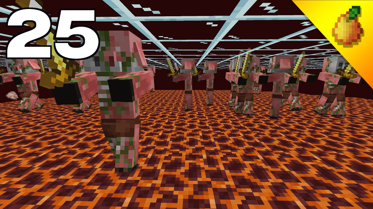 1.19 Skyblock: Froglight и золотая ферма (Эпизод 25)