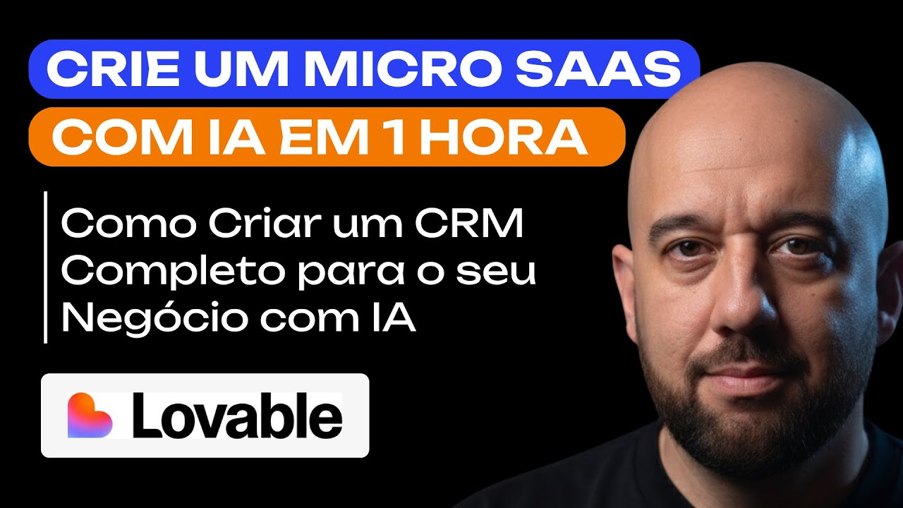 Lovable Cloud - Como Criar um Micro Saas com IA em  apenas 1 Hora!