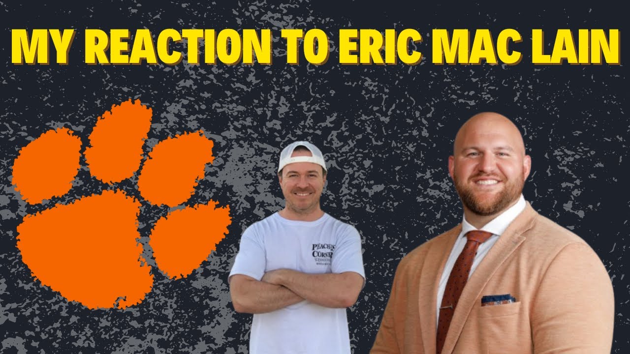 MY REACTION TO ERIC MAC LAIN