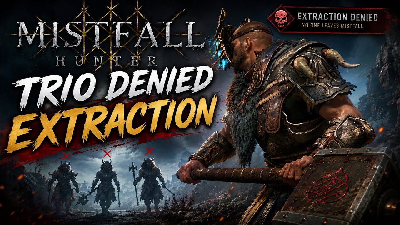 Ещё одно трио осталось без эвакуации | Наёмник с молотом | Открытая бета Mistfall Hunter