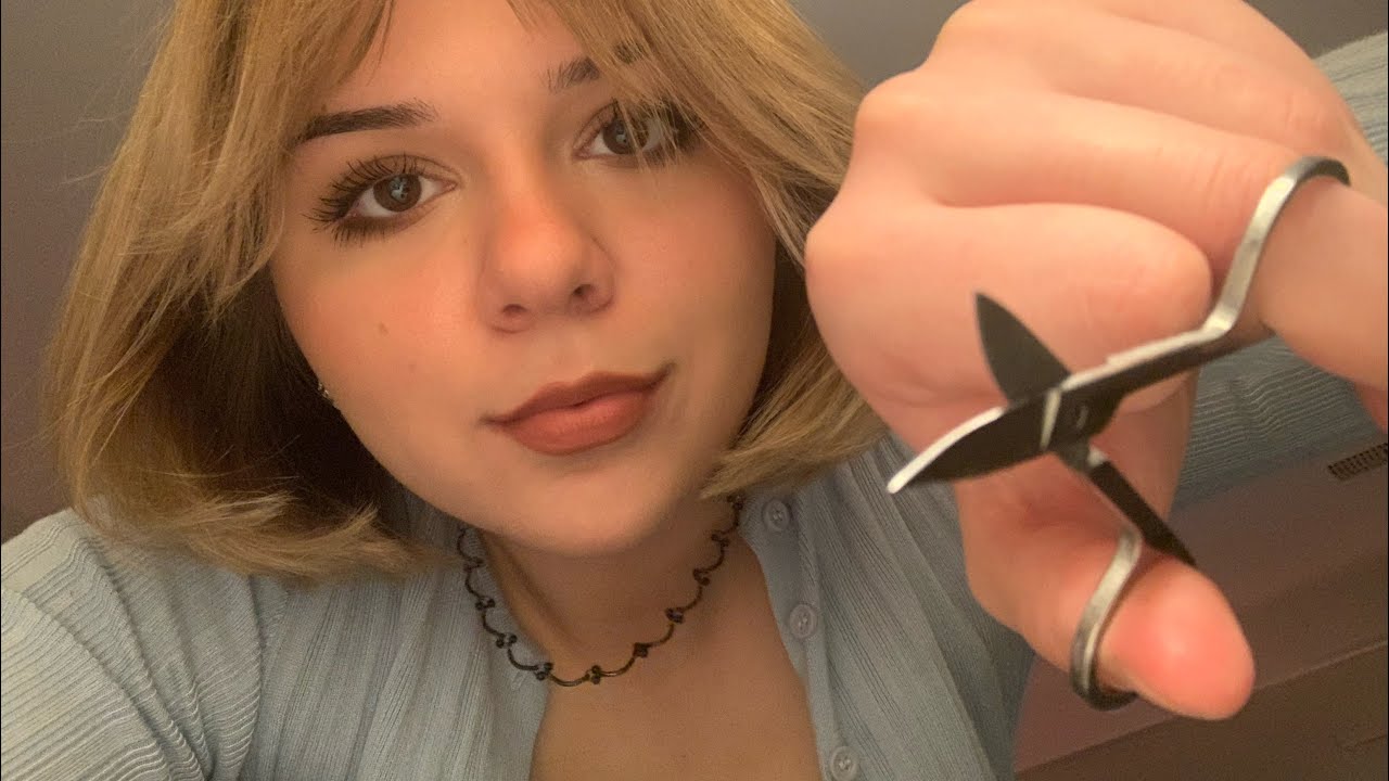 personal and close up attention from a friend ASMR