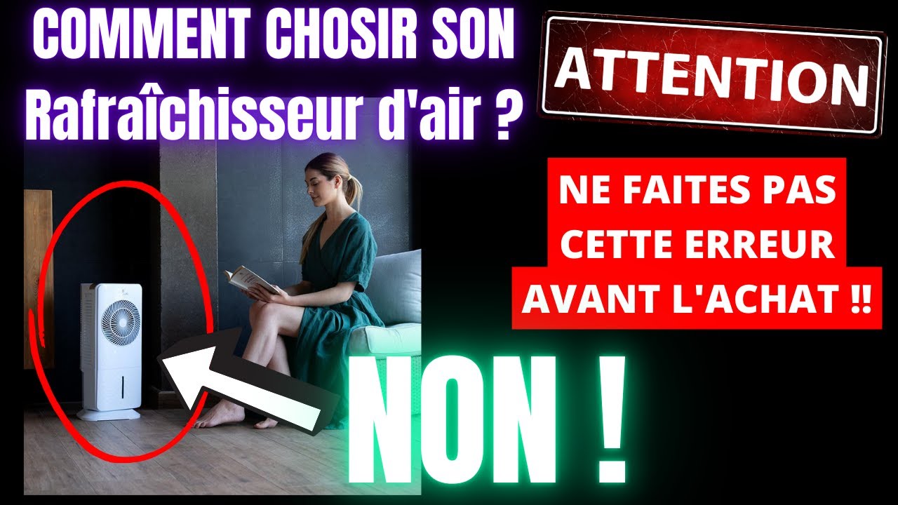 comment et Quel Rafraîchisseur d'air choisir en 2025 ? TOP 5 Meilleur LIDL ACTION canicule clim test