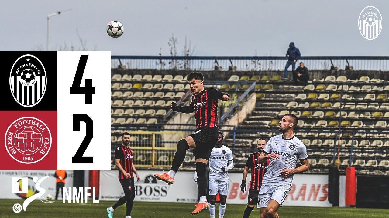 24/25 | Shkëndija 4 - 2 Sileks | HIGHLIGHTS | NMFL Game 20