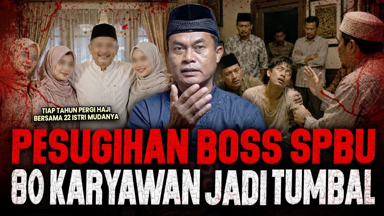 GAK ADA AKHLAK GELAR HAJI CUMA KEDOK DOANG !! 80 KARYAWANNYA MENINGGAL JADI TUMBAL PESUGIHANNYA 