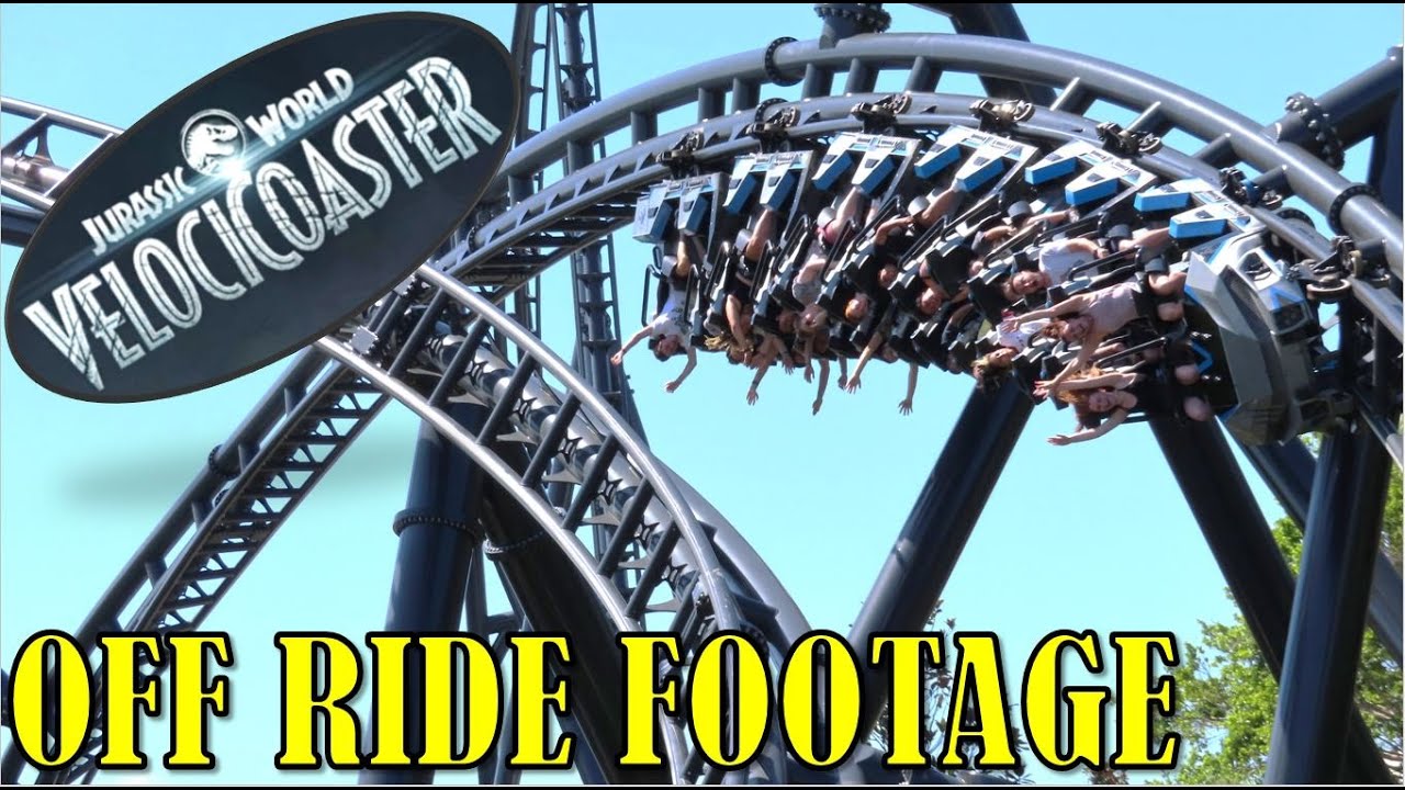 VelociCoaster at Islands of Adventure Off-Ride Footage (No Copyright)