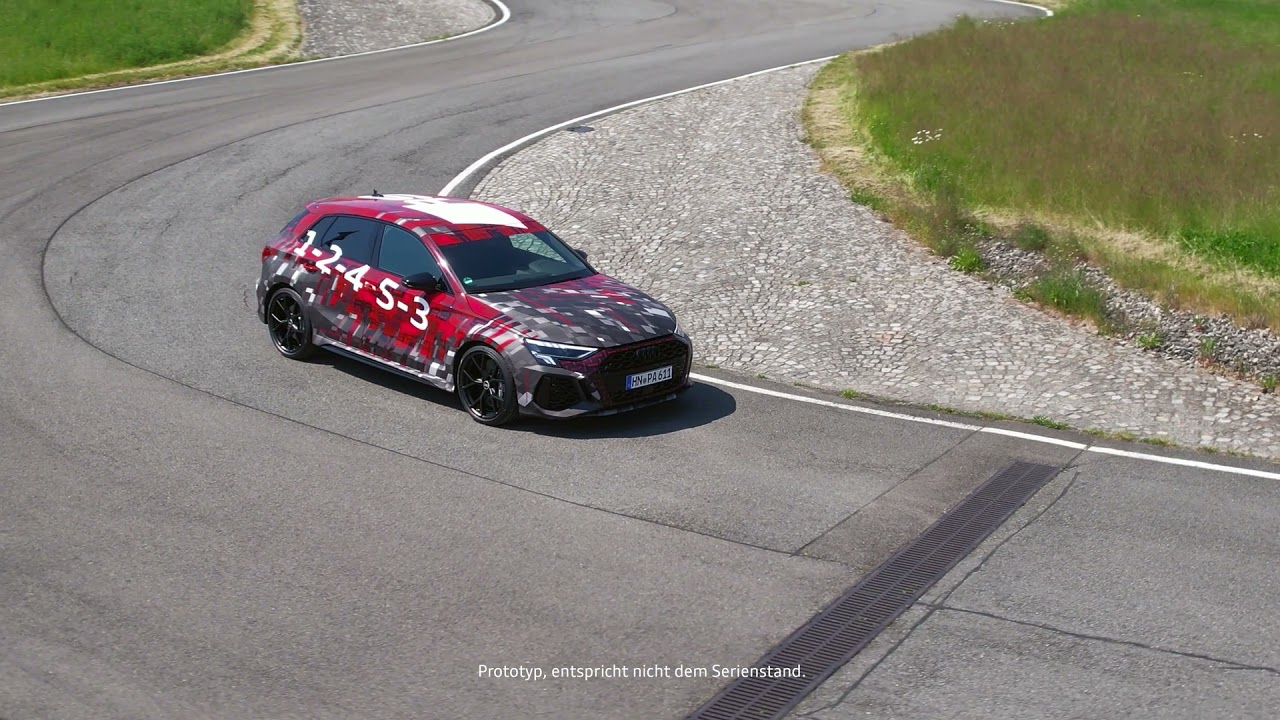 Audi RS 3 Sportback Prototyp mit Torque Splitter