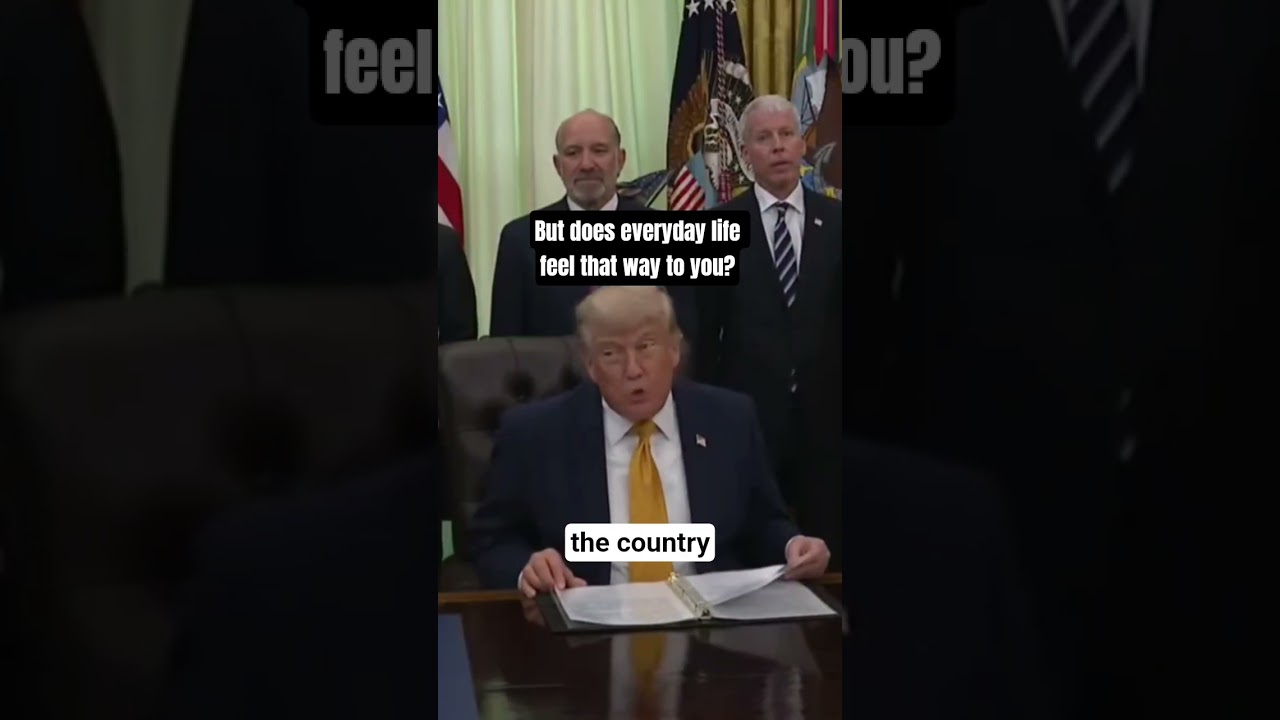 Трамп заявляет, что у Америки всё отлично &mdash; согласны ли американцы? #трамп #америка #дела #очень ...