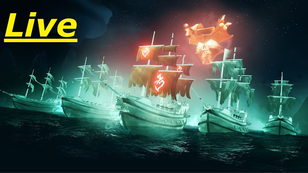 (LIVE) Theiving Of The Seas } Sea Of Theives
