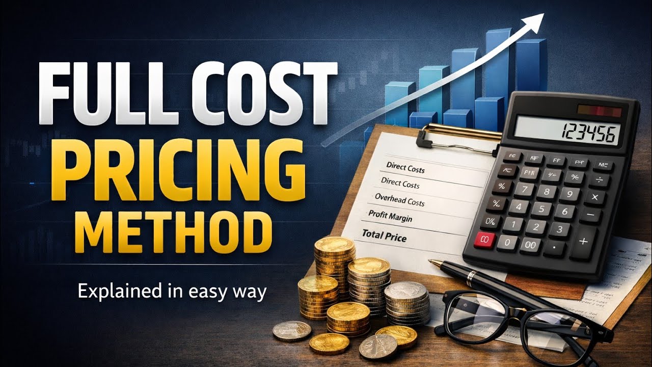 Full Cost Pricing Method | Cost Plus Pricing | Business Economics in Hindi | Economics | M.Com |