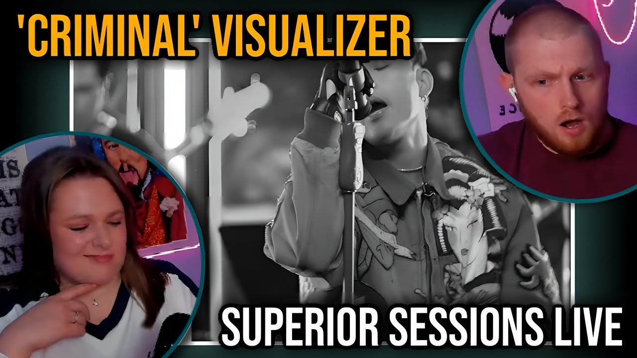 FELIP - 'CRIMINAL' Visualizer + Superior Sessions Live | REACTION