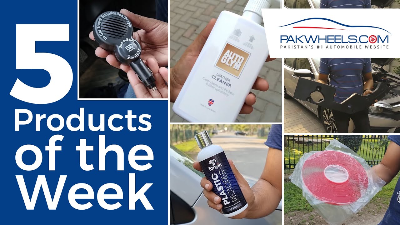 ⭐ 5 Products Of The Week Available On PakWheels Store ⭐