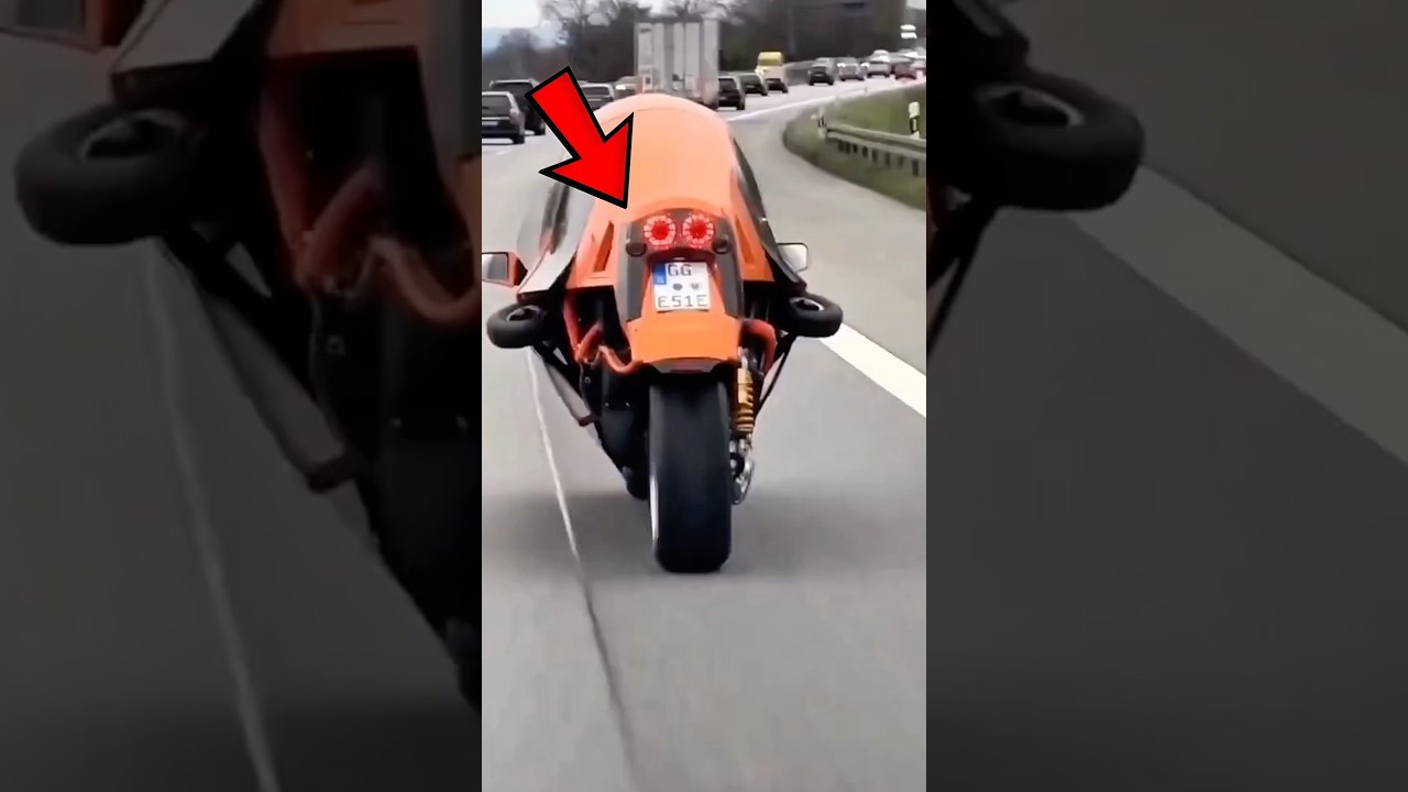 La moto pi&ugrave; sicura del mondo🤯