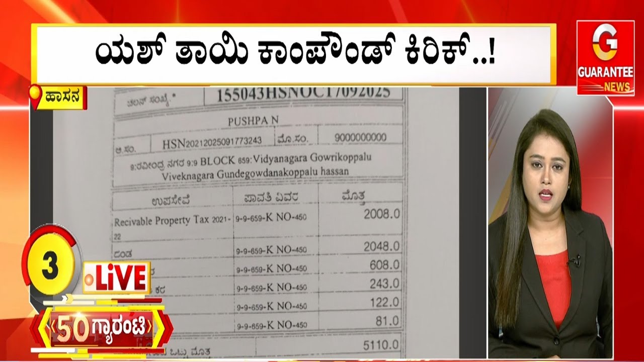ಯಶ್ ತಾಯಿ ಕಾಂಪೌಂಡ್ ಕಿರಿಕ್..! | Guarantee News