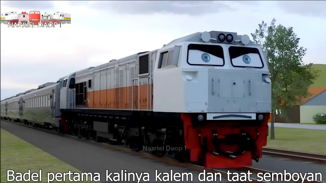 KOMPILASI PERJALANAN HIDUP SI BADEL| KERETA API