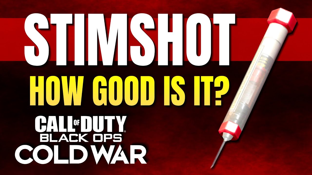 How the Stimshot works in Black Ops Cold War | Is the Stimshot OP? Full Tactical BREAKDOWN