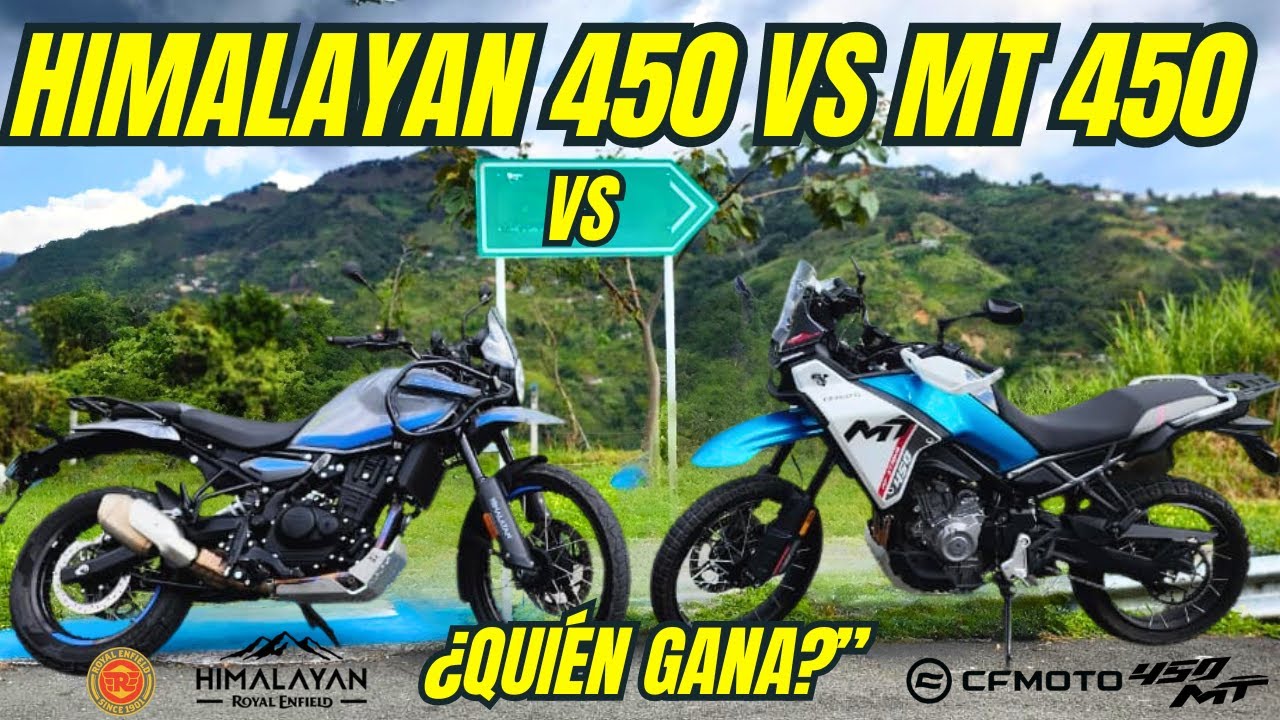 HIMALAYAN 450 vs CFMOTO MT 450-¿Quién se lleva la corona?