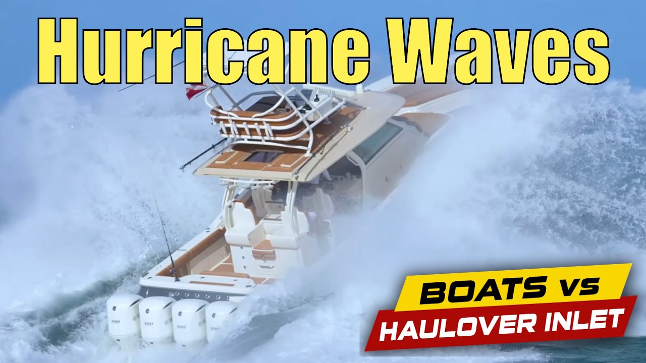 Boats vs Massive Waves | Boats vs Haulover Inlet