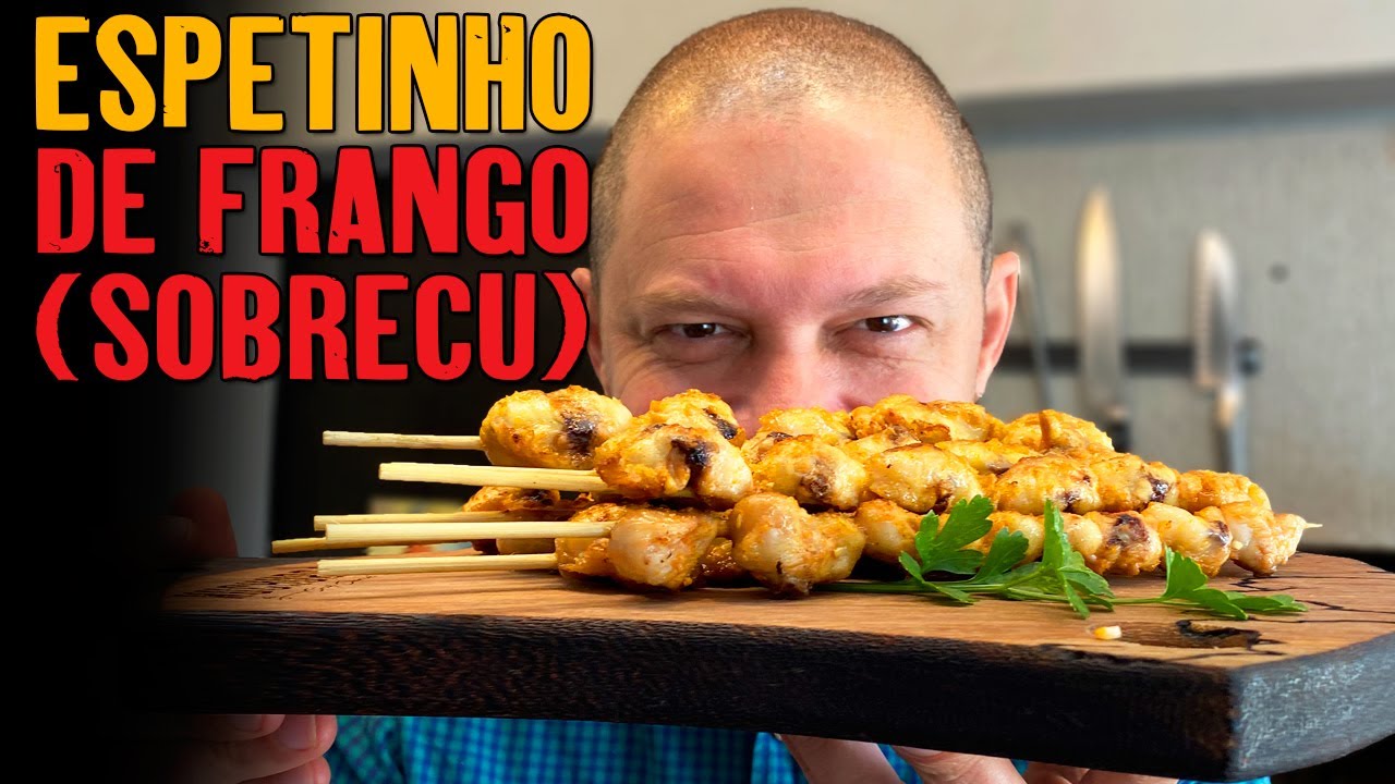 COMO FAZER ESPETINHO DE SAMBIQUIRA(SOBRECU) - Corte Incrível e Barato do Frango | Chef Daniel Magri