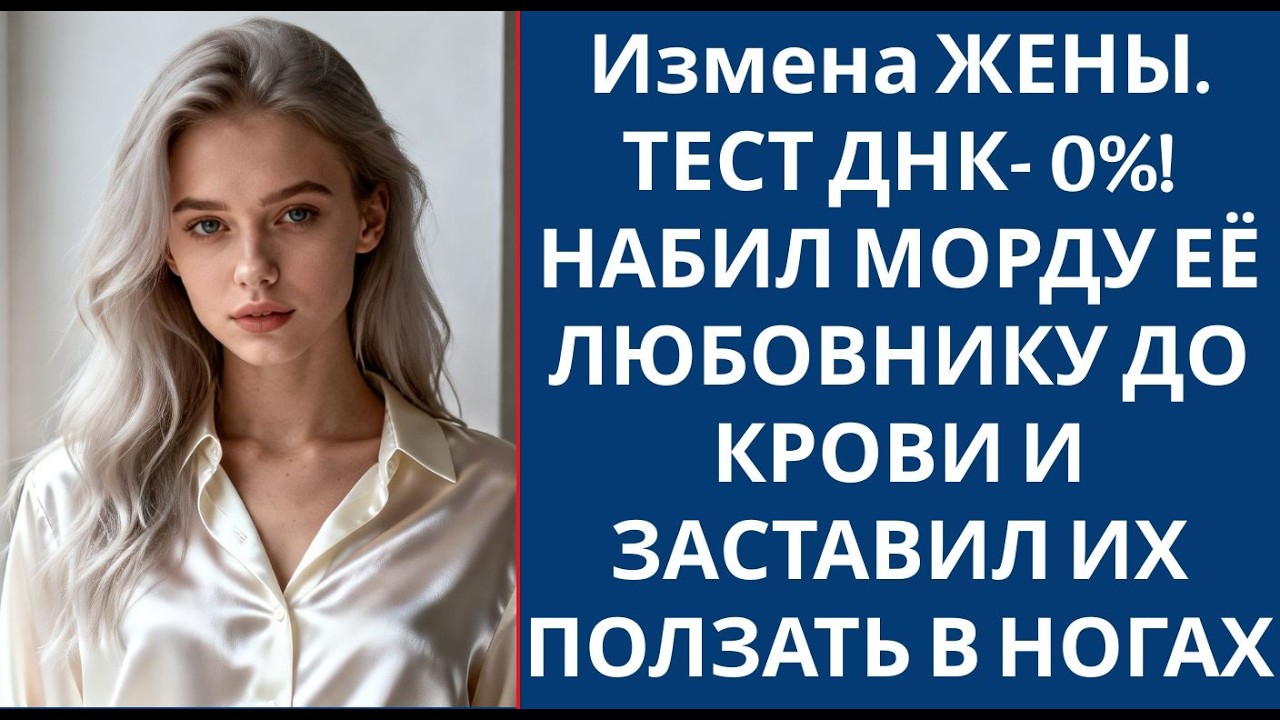 Измена ЖЕНЫ  ТЕСТ ДНК  0%! НАБИЛ МОРДУ ЕЁ ЛЮБОВНИКУ ДО КРОВИ И ЗАСТАВИЛ ИХ ПОЛЗАТЬ В НОГАХ