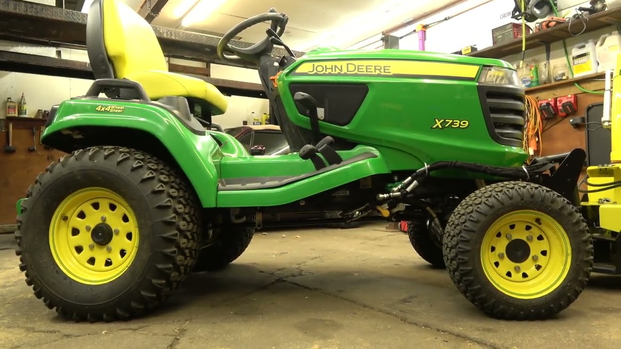 john deere x739 snow blower final test and price on cozy cab part 3