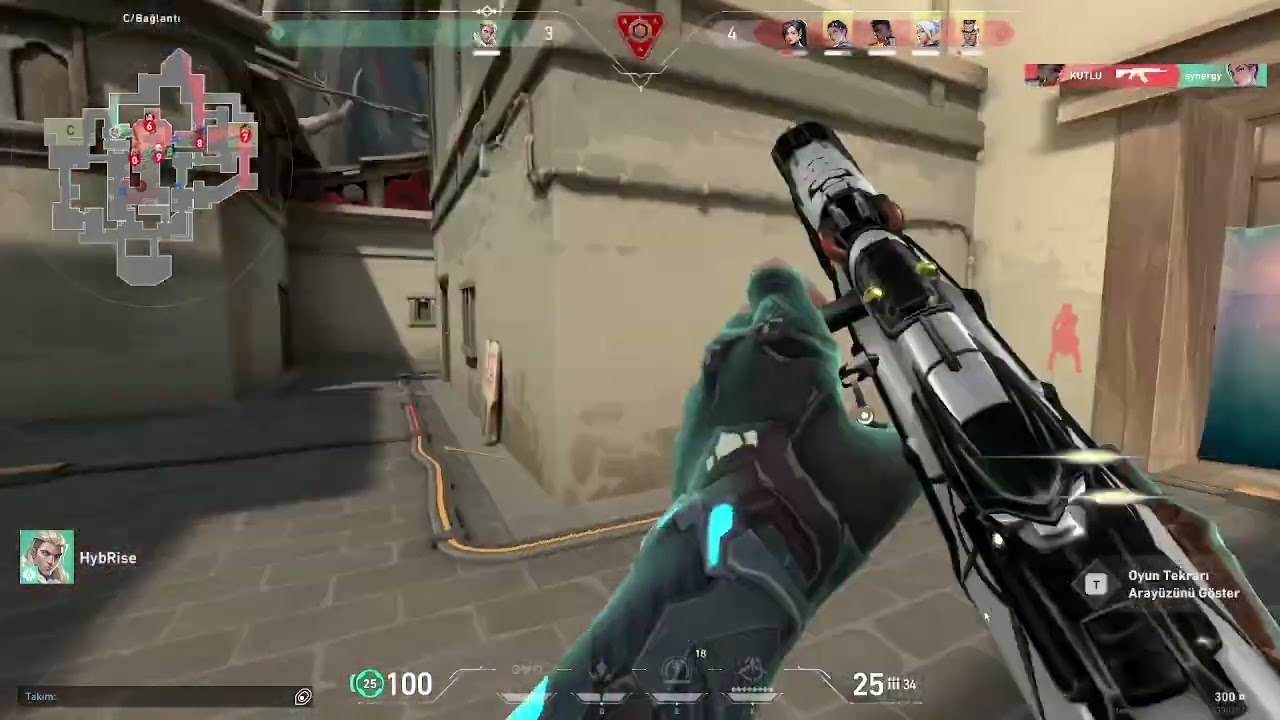 Valorant Clutch - 1v5 - 6 Kill