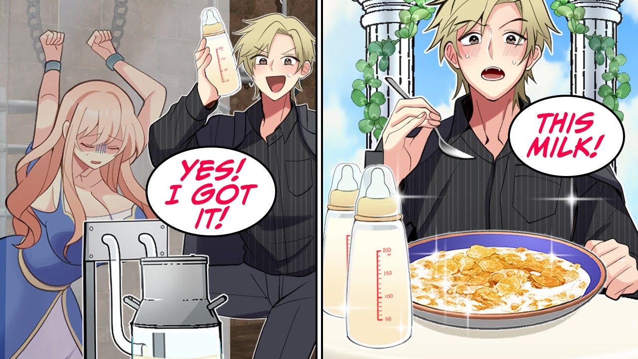 Heard goddess milk gives superpowers so I milked one and put it on cereal [Manga Dub]