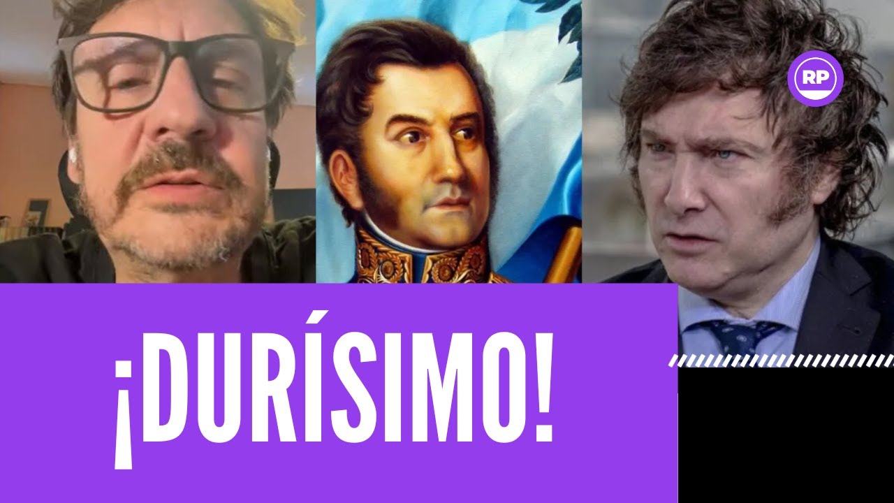 ¡SE PUDRIÓ TODO! Felipe Pigna SALE FURIOSO contra Milei por faltarle el respeto a San Martín