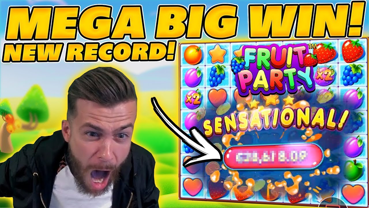 Огромные заносы стримеров ⭐ Fruit Party слот 40 000&euro; ⭐ ТОП 5 ЗАНОСОВ НЕДЕЛИ 🔥 MAX BET 🔥