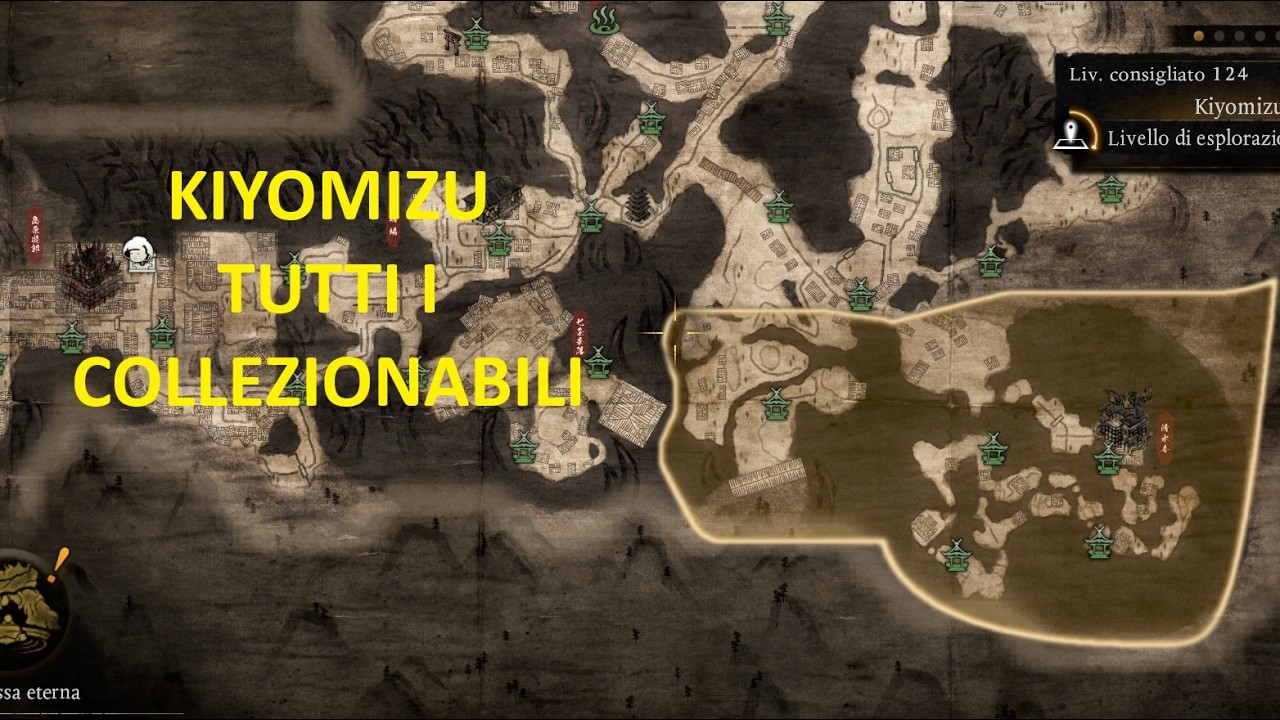Nioh 3 – TUTTI i Collezionabili di Kiyomizu Guida Completa 100% Kodama, Hot Springs, Skill, Segreti
