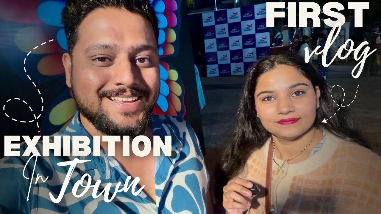 Our First Vlog | Fashion Exhibition & Food Stalls