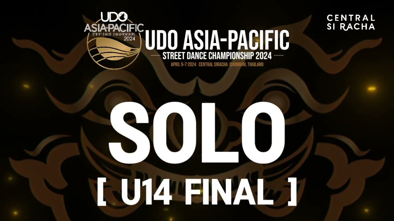 FINALS |  SOLO U14 | UDO ASIA-PACIFIC CHAMPIONSHIPS 2024
