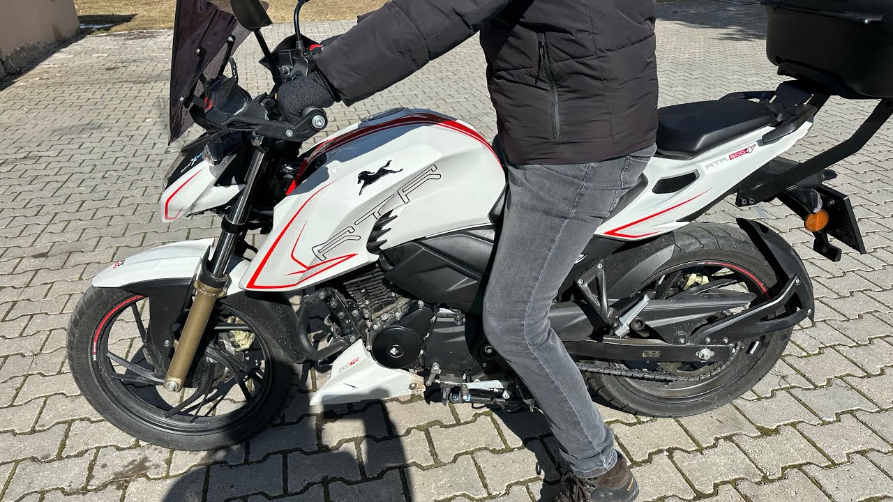 Tvs Apache RTR 200 Gidon Yükseltme Aparat Montajı