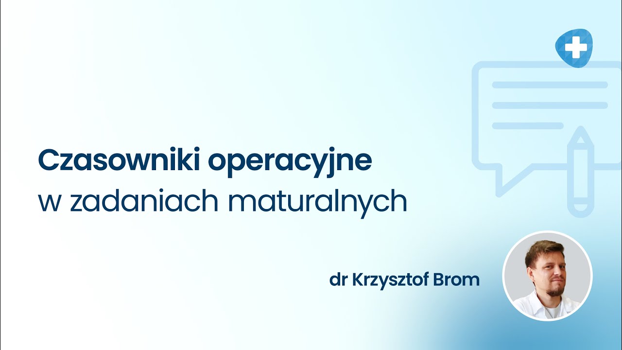 Czasowniki operacyjne w zadaniach maturalnych - lekcja online - kurs maturalny z biologii Biomedica