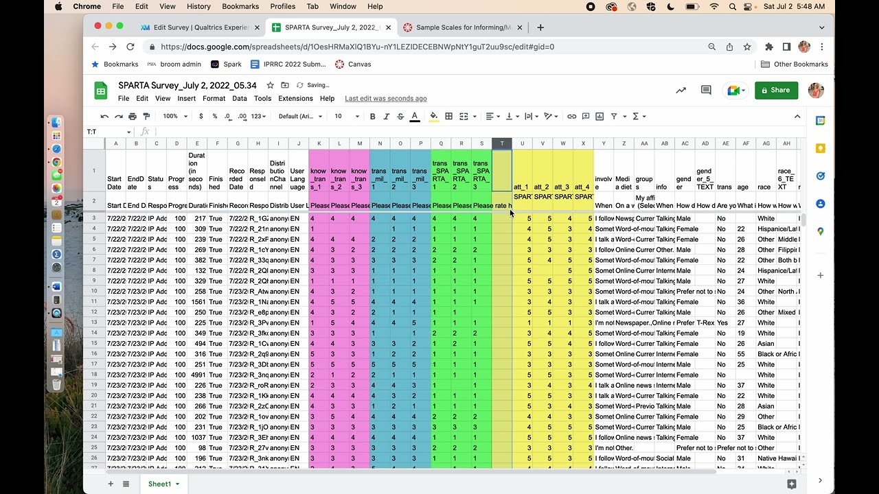 How to Analyze Qualtrics Survey Data in Google Sheets
