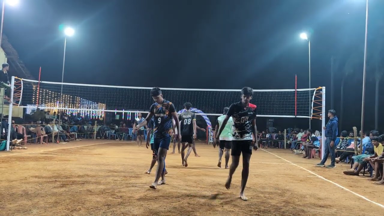Kadime v/s Holanagadde  Set 01 🏆 High voltage match 🔥🔥🔥 #volleyball #vollyballtournament #youtube 