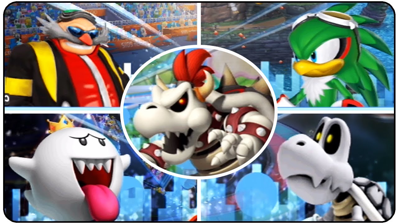 Mario & Sonic at the London 2012 Olympic Games - All Bosses