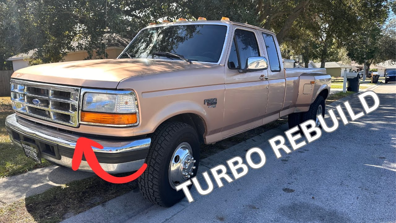 Rebuilding the Stock Turbo! Garrett TP38 | OBS Ford Power Stroke 7.3L