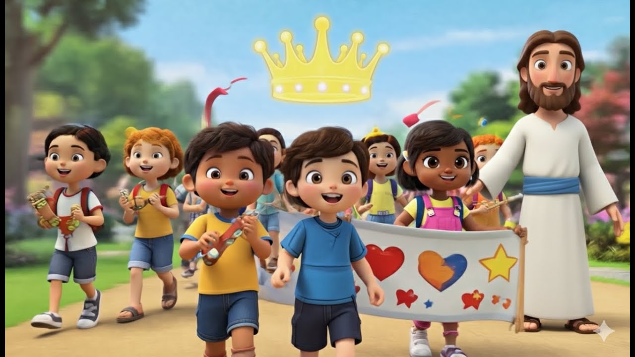 Who Is the King? 👑 | Energetic Christian Kids Song | Fun Praise & Worship for Children