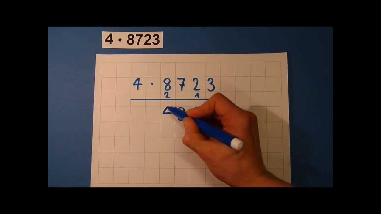 Tutorial: Schriftliche Multiplikation