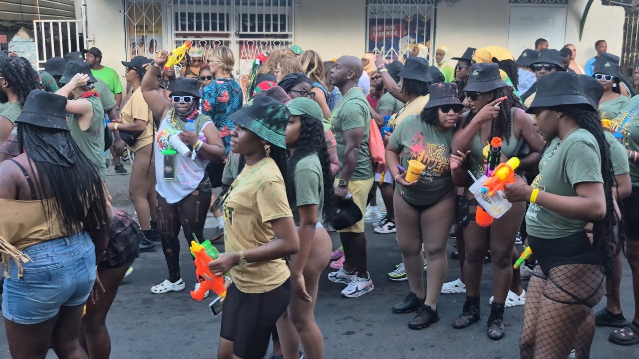 Pudaz Mr Ridge Mashing Up Dominica Carnival 🇩🇲 2026 #dominicacarnival #pudaz #Ridge #signalband 