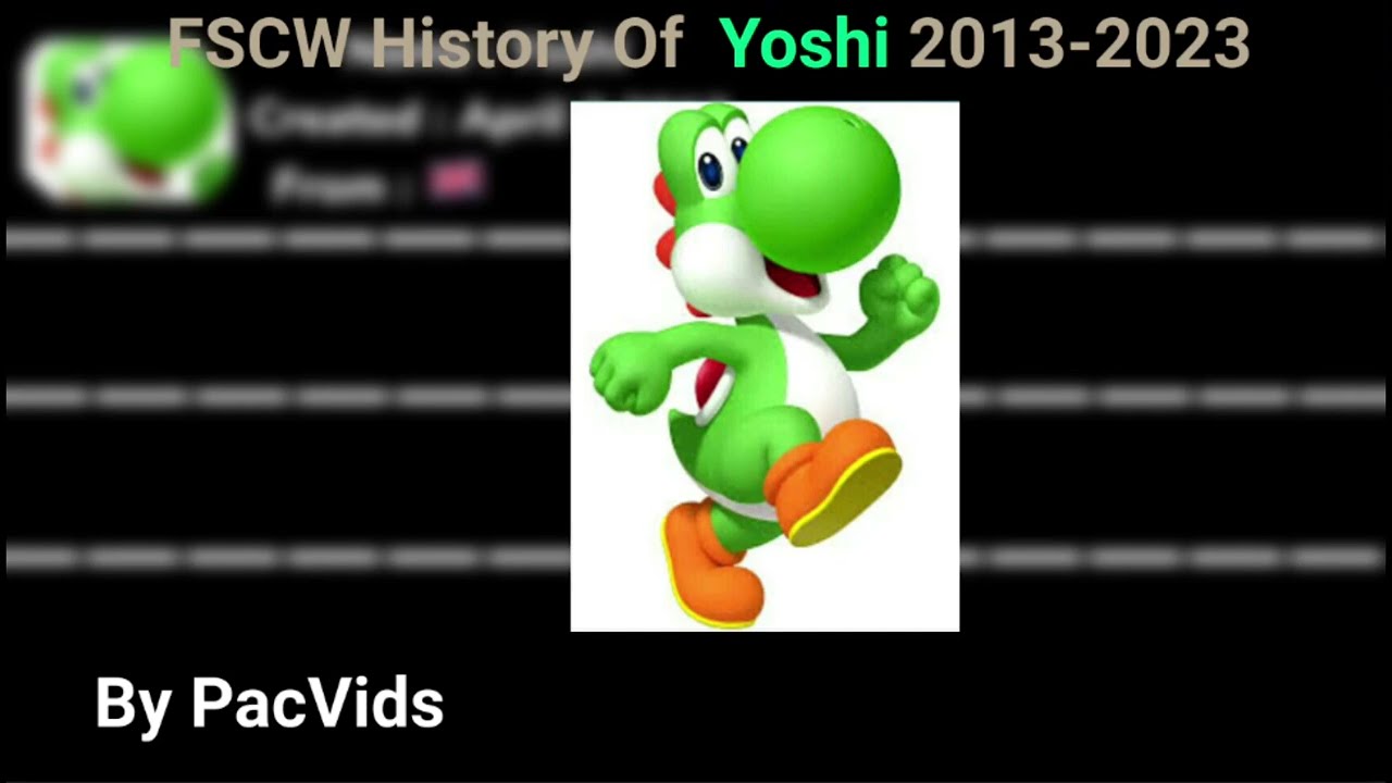 (FSCW) History Of Yoshi : The Channel That Never Die. In 3786 Days!