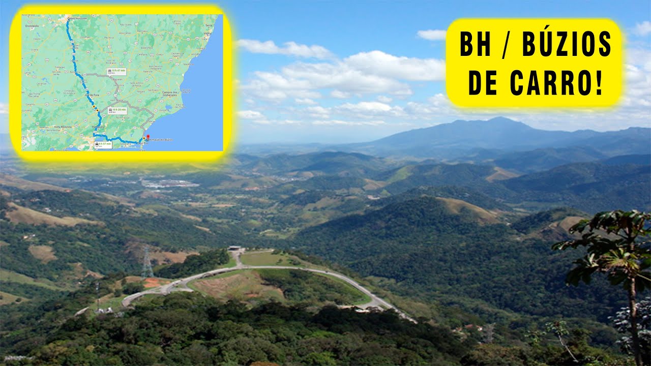 Como é a Viagem de Belo Horizonte para Búzios? O que fazer no caminho e na chegada?