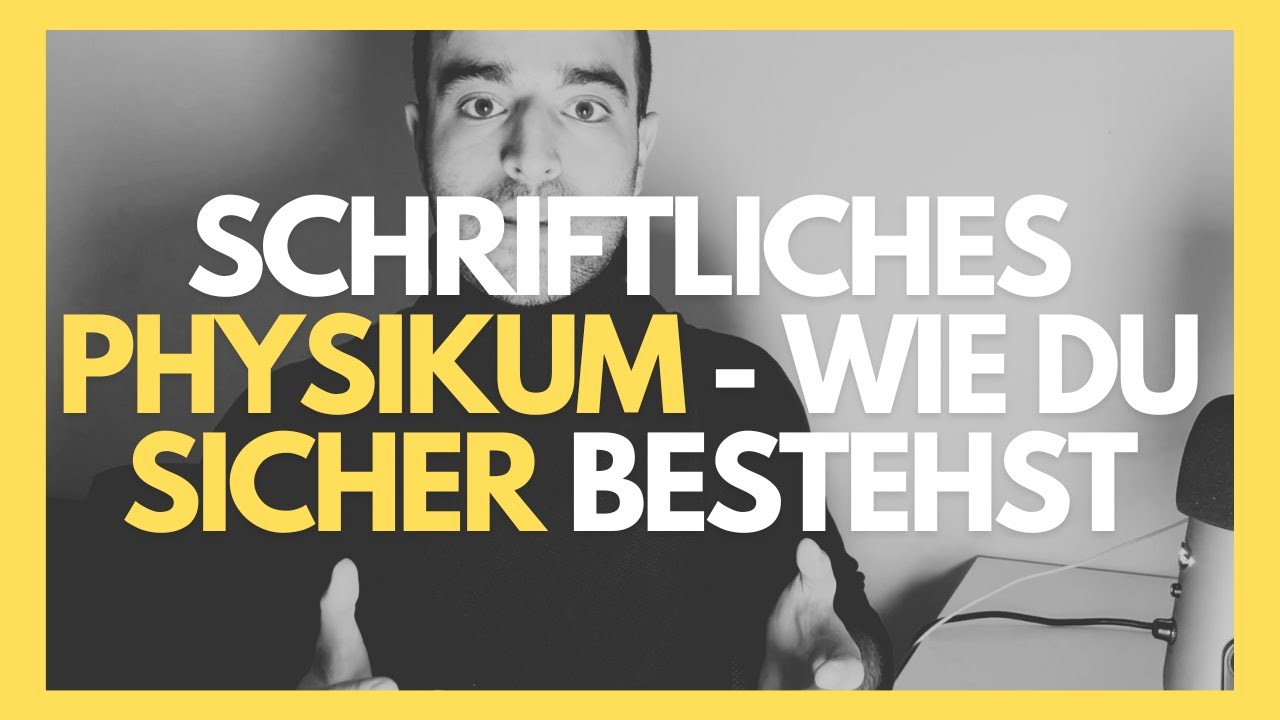 So bestehst du das Physikum - trotz Stress und Zeitmangel