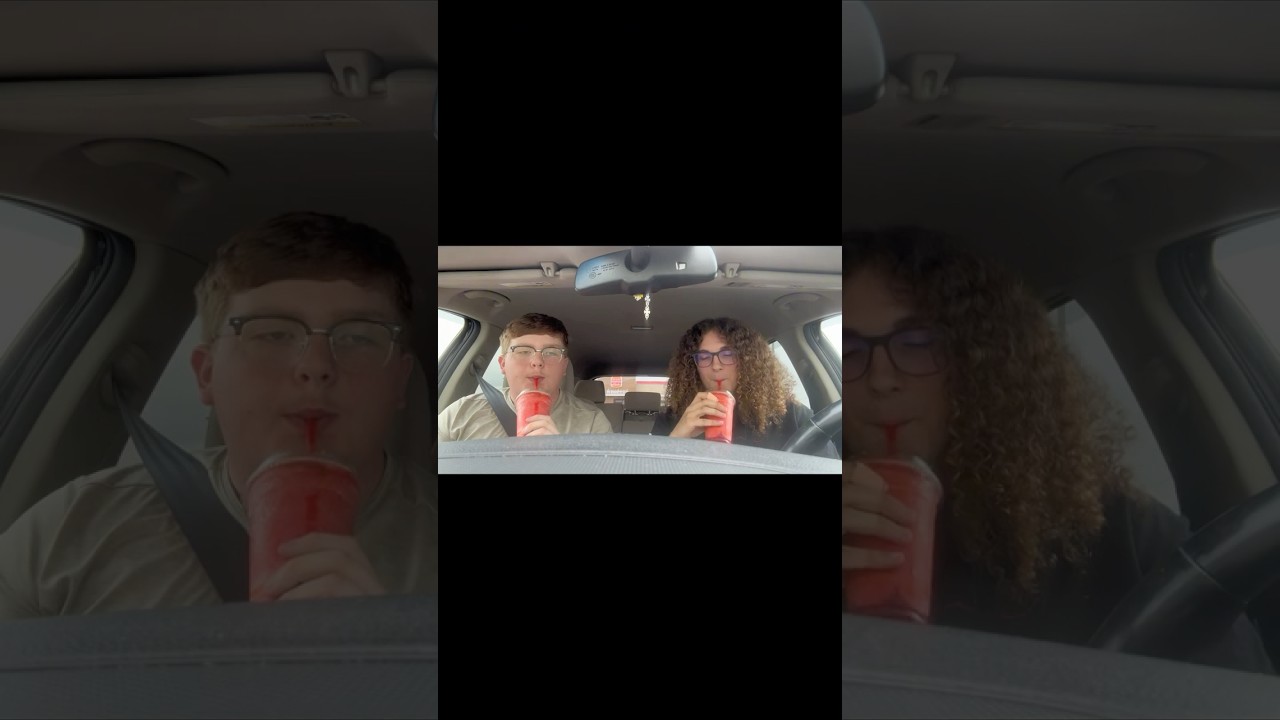 Reviewing the NEW nerds strawberry slushy from Burger King! #review #food #burgerking