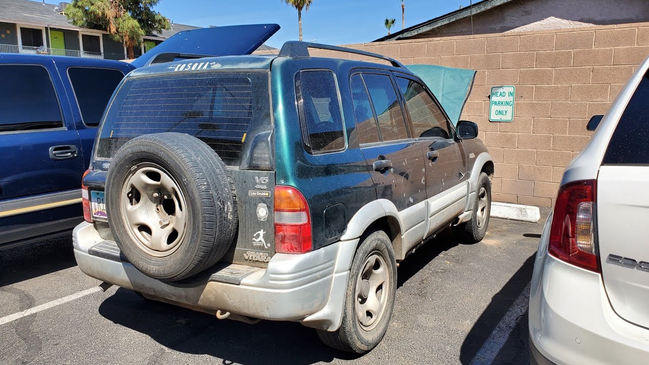 Suzuki gran Vitara 2000 2.5 COMO CAMBIAR RADIADOR