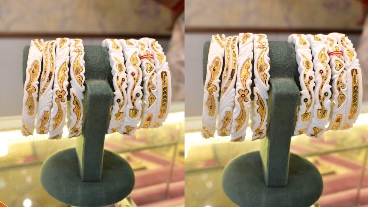 4grm থেকেGold light Weight sakha badhano Collection||Light Weight Gold bracelet Sakha Collection2025