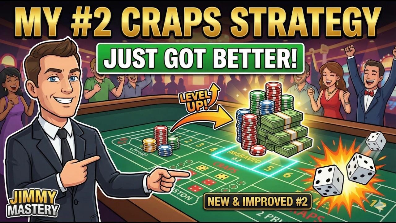My #2 Best Craps Strategy Just Got Better!!! Modified Version