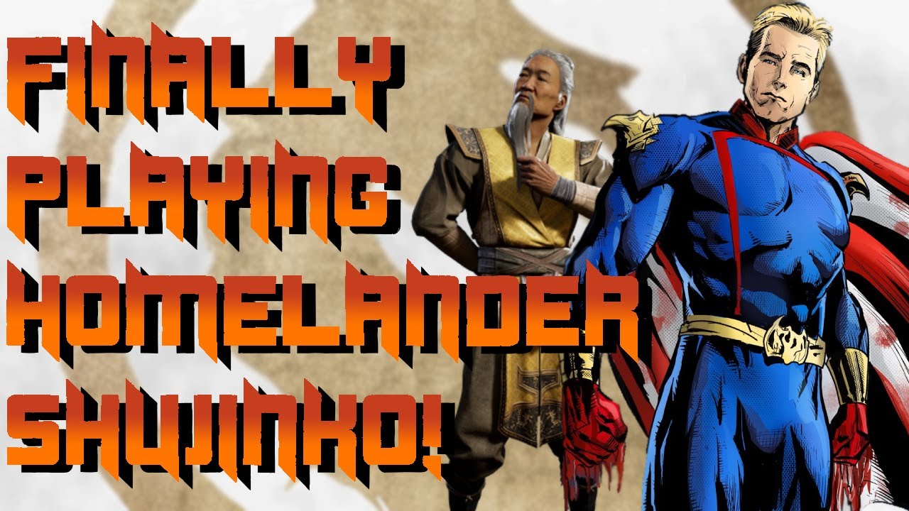 Homelander and Shujinko, the team you NEVER though would work! | MK1 Online Matches